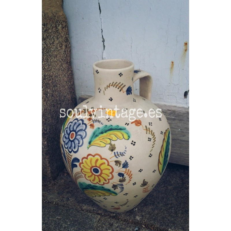 Tinaja cerámica de Talavera  "Chacón" años 70' -80'