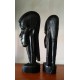 Pareja de bustos africanos